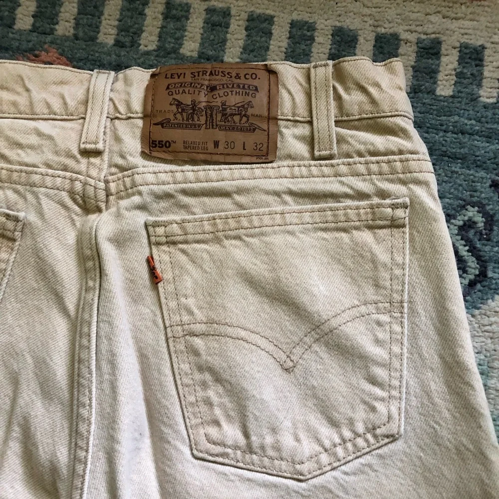 Vintage 550 Orange Tab Levi’s - Picture 4 of 8